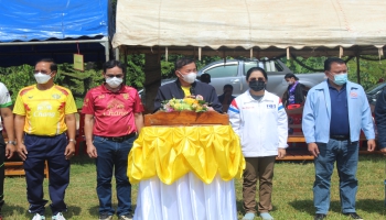 โครงการกีฬาชุมชนตำบลโนนทอง ต่อต้านยาเสพติด ประจำปีงบประมาณ 2565 